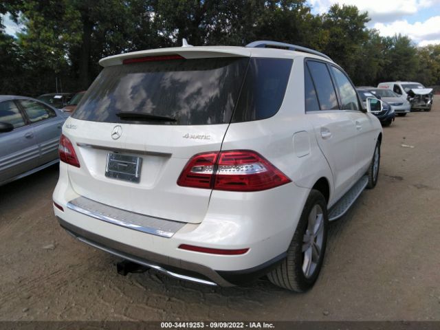 Photo 3 VIN: 4JGDA5HB3CA010811 - MERCEDES-BENZ M-CLASS 