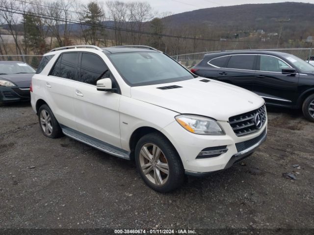 Photo 0 VIN: 4JGDA5HB3CA020920 - MERCEDES-BENZ ML 350 