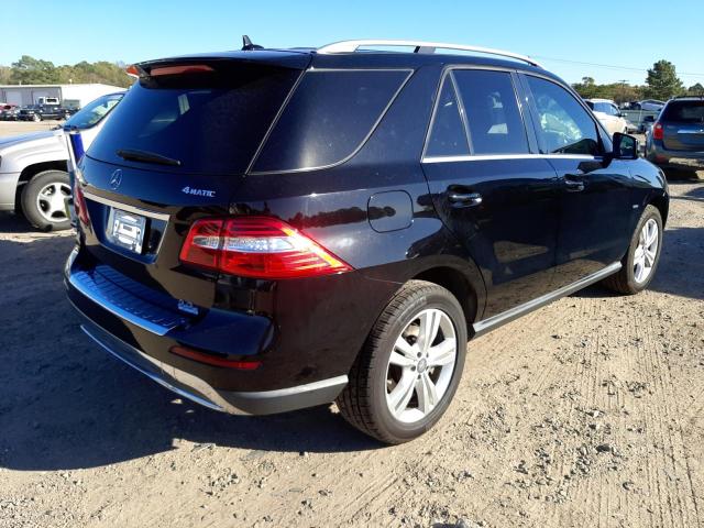 Photo 3 VIN: 4JGDA5HB3CA066778 - MERCEDES-BENZ ML 350 4MA 