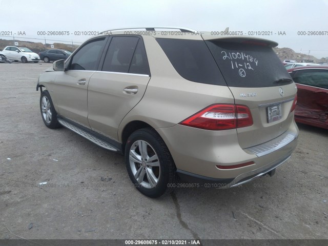 Photo 2 VIN: 4JGDA5HB3CA079403 - MERCEDES-BENZ M-CLASS 