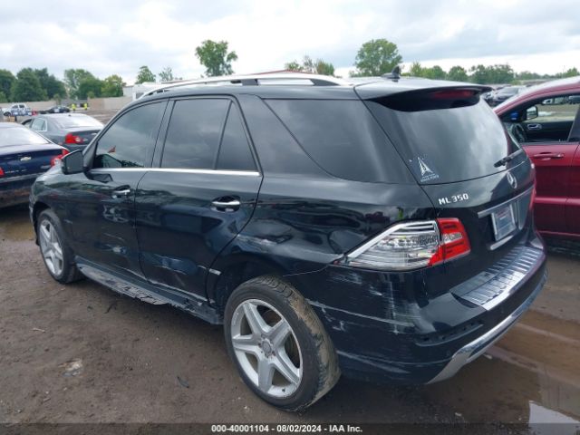 Photo 2 VIN: 4JGDA5HB3FA487145 - MERCEDES-BENZ ML-CLASS 