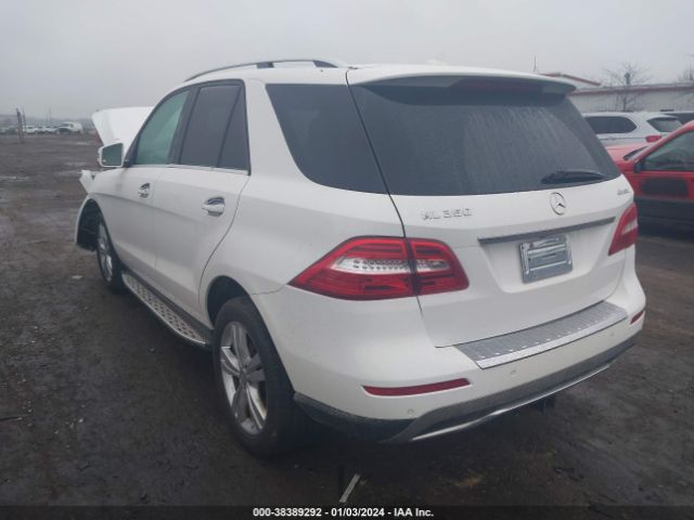 Photo 2 VIN: 4JGDA5HB3FA509869 - MERCEDES-BENZ ML 350 