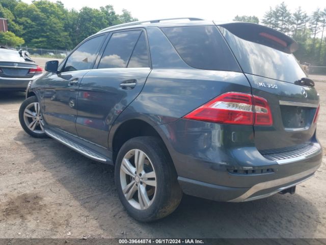 Photo 2 VIN: 4JGDA5HB3FA593384 - MERCEDES-BENZ ML-CLASS 