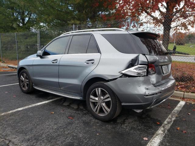 Photo 2 VIN: 4JGDA5HB4CA009022 - MERCEDES-BENZ ML 350 4MA 