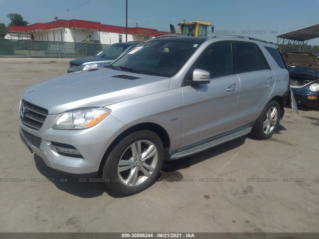 Photo 1 VIN: 4JGDA5HB4CA017573 - MERCEDES-BENZ M-CLASS 