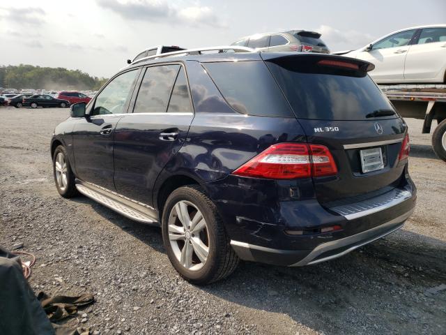 Photo 2 VIN: 4JGDA5HB4CA030923 - MERCEDES-BENZ ML 350 4MA 