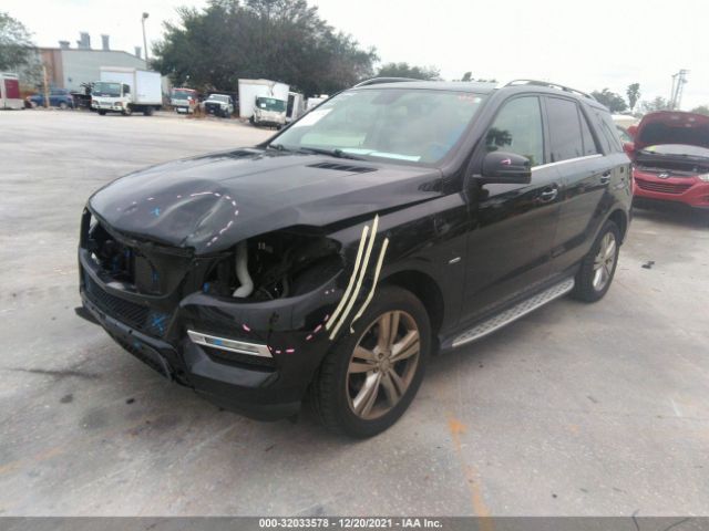 Photo 1 VIN: 4JGDA5HB4CA032610 - MERCEDES-BENZ M-CLASS 