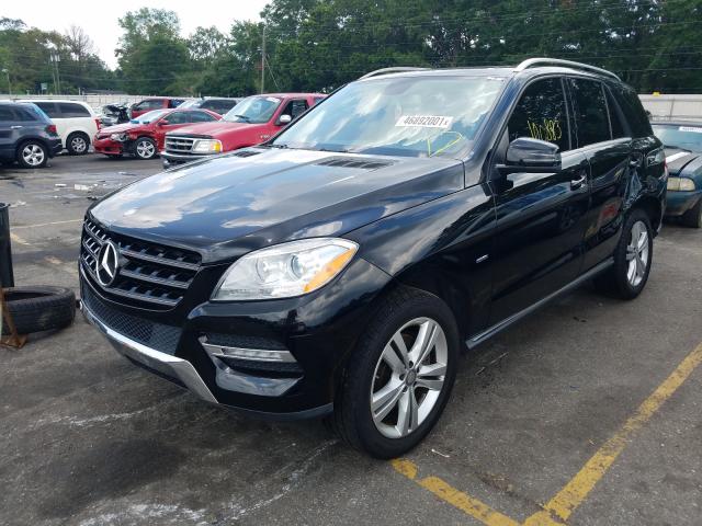 Photo 1 VIN: 4JGDA5HB4CA074226 - MERCEDES-BENZ ML 350 4MA 