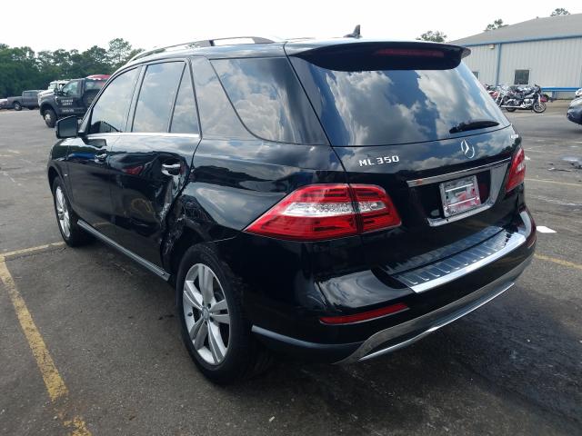 Photo 2 VIN: 4JGDA5HB4CA074226 - MERCEDES-BENZ ML 350 4MA 