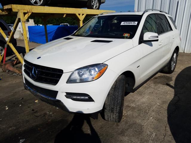 Photo 1 VIN: 4JGDA5HB4CA076753 - MERCEDES-BENZ ML 350 4MA 