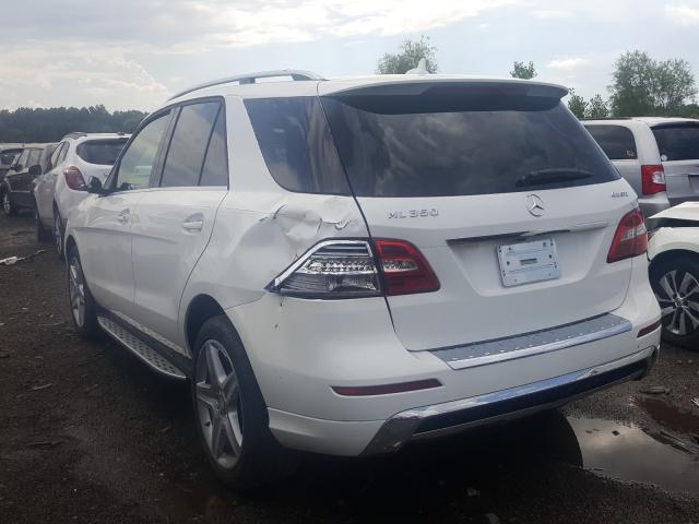 Photo 2 VIN: 4JGDA5HB4EA387151 - MERCEDES-BENZ ML 350 4MA 