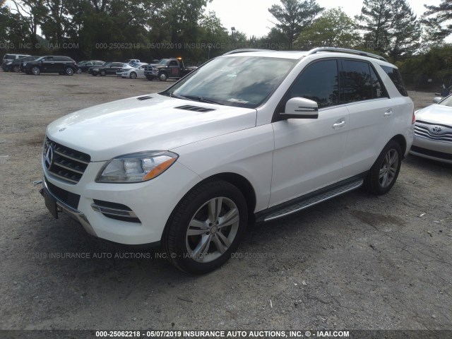 Photo 1 VIN: 4JGDA5HB4FA518449 - MERCEDES-BENZ ML-CLASS 