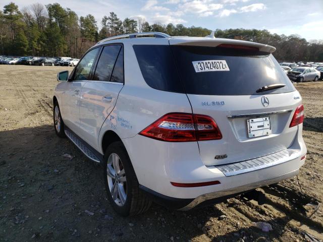 Photo 2 VIN: 4JGDA5HB4FA527099 - MERCEDES-BENZ ML 350 4MA 