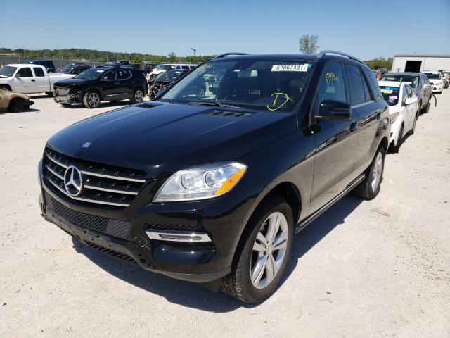 Photo 1 VIN: 4JGDA5HB4FA619250 - MERCEDES-BENZ ML 350 4MA 