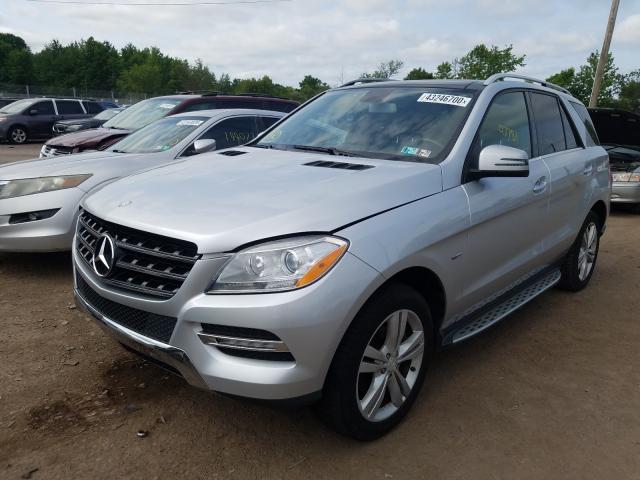 Photo 1 VIN: 4JGDA5HB5CA019297 - MERCEDES-BENZ ML 350 4MA 