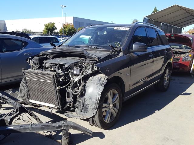 Photo 1 VIN: 4JGDA5HB5CA021616 - MERCEDES-BENZ ML 350 4MA 