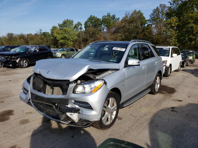 Photo 1 VIN: 4JGDA5HB5CA034799 - MERCEDES-BENZ ML 350 4MA 