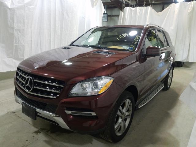 Photo 1 VIN: 4JGDA5HB5FA457368 - MERCEDES-BENZ ML 350 4MA 