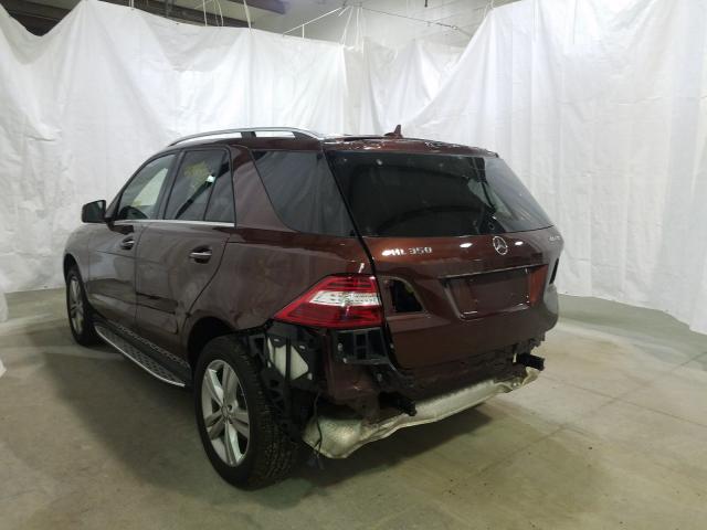 Photo 2 VIN: 4JGDA5HB5FA457368 - MERCEDES-BENZ ML 350 4MA 