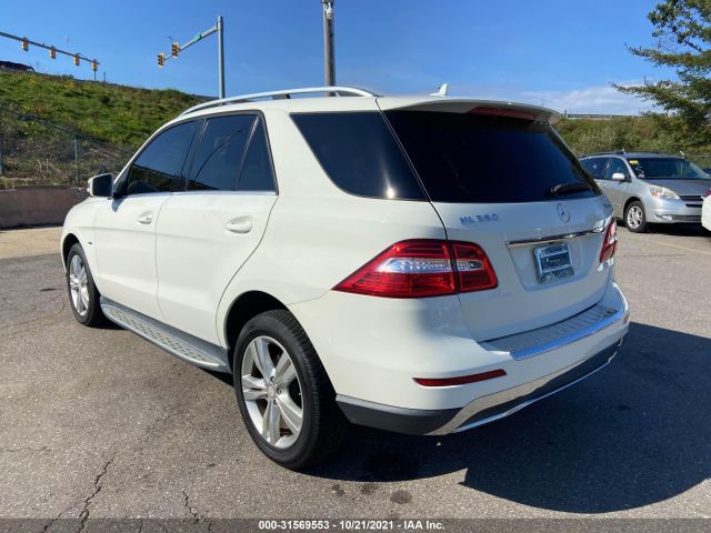 Photo 2 VIN: 4JGDA5HB6CA001049 - MERCEDES-BENZ M-CLASS 