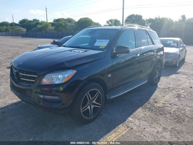 Photo 1 VIN: 4JGDA5HB6CA042524 - MERCEDES-BENZ ML-CLASS 