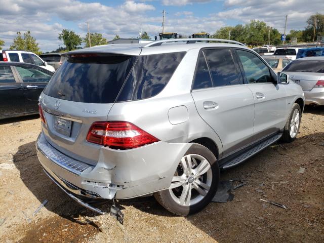 Photo 3 VIN: 4JGDA5HB6CA077287 - MERCEDES-BENZ ML 350 4MA 