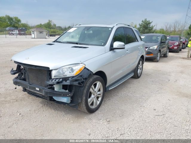 Photo 1 VIN: 4JGDA5HB6FA512278 - MERCEDES-BENZ ML-CLASS 