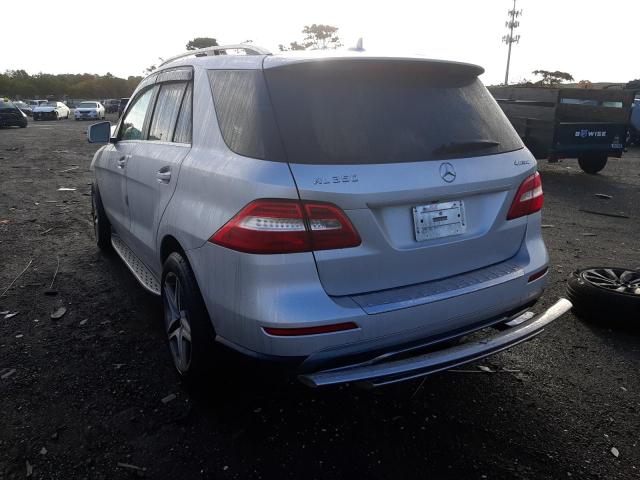 Photo 2 VIN: 4JGDA5HB7CA001593 - MERCEDES-BENZ ML 350 4MA 