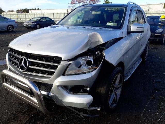 Photo 8 VIN: 4JGDA5HB7CA001593 - MERCEDES-BENZ ML 350 4MA 