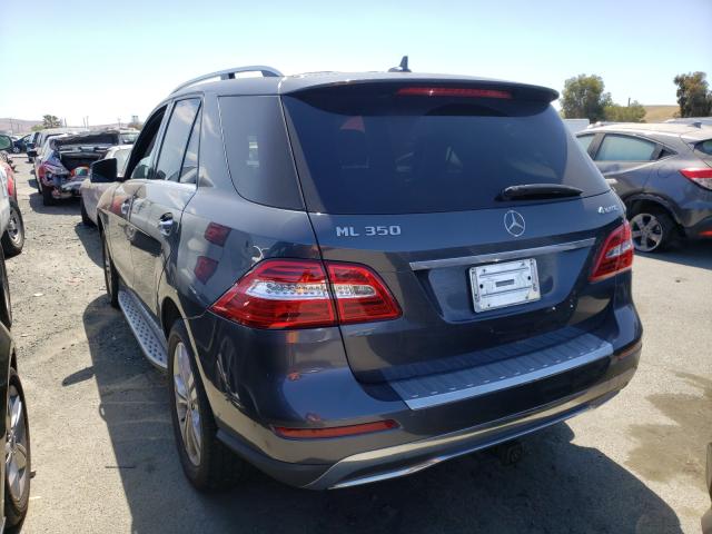 Photo 2 VIN: 4JGDA5HB7CA017339 - MERCEDES-BENZ ML 350 4MA 