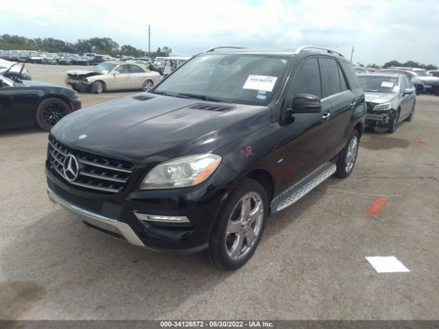 Photo 1 VIN: 4JGDA5HB7CA024467 - MERCEDES-BENZ M-CLASS 