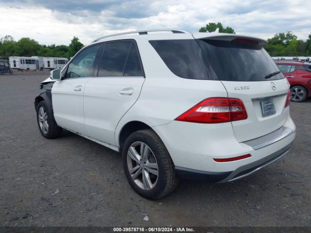 Photo 2 VIN: 4JGDA5HB7EA353141 - MERCEDES-BENZ ML-CLASS 