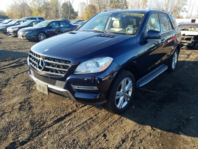 Photo 1 VIN: 4JGDA5HB7EA356556 - MERCEDES-BENZ ML 350 4MA 