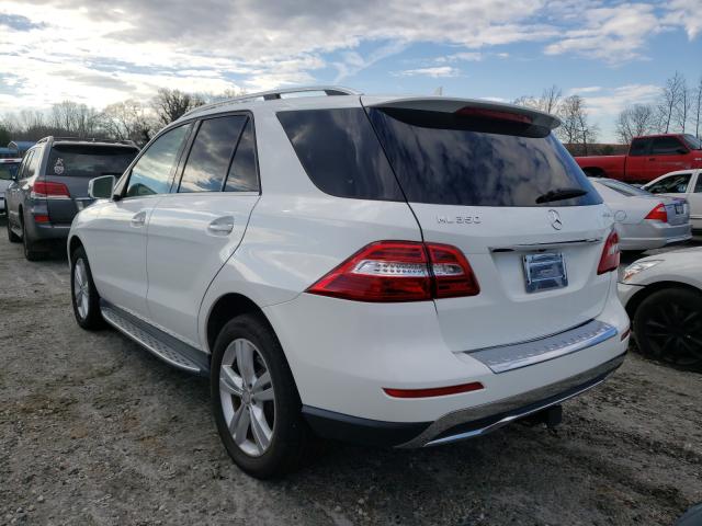 Photo 2 VIN: 4JGDA5HB7FA457632 - MERCEDES-BENZ ML 350 4MA 