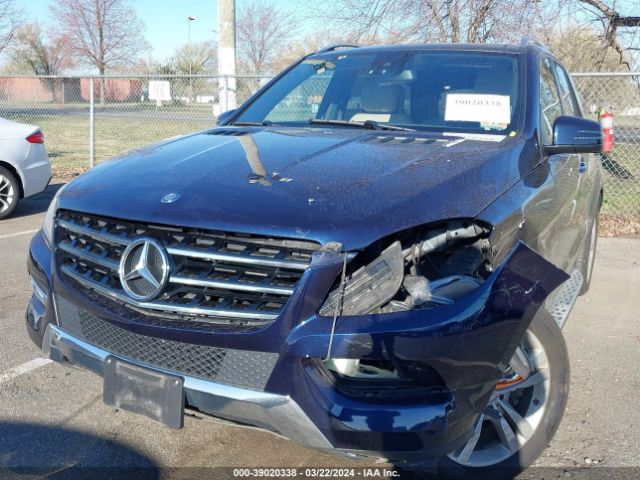 Photo 1 VIN: 4JGDA5HB7FA479114 - MERCEDES-BENZ ML 350 