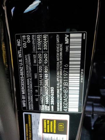 Photo 9 VIN: 4JGDA5HB7JB119716 - MERCEDES-BENZ GLE 350 4M 