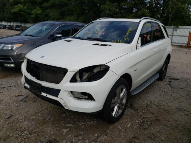 Photo 1 VIN: 4JGDA5HB8CA013350 - MERCEDES-BENZ ML 350 4MA 