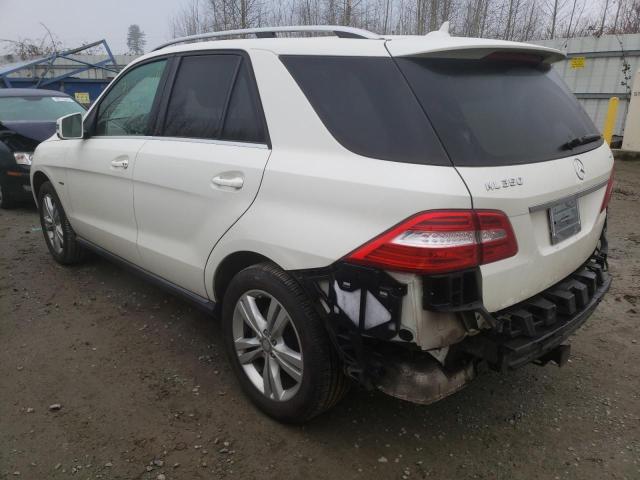 Photo 2 VIN: 4JGDA5HB8CA019892 - MERCEDES-BENZ ML 350 4MA 