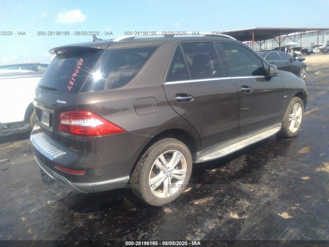 Photo 3 VIN: 4JGDA5HB8CA035820 - MERCEDES-BENZ M-CLASS 