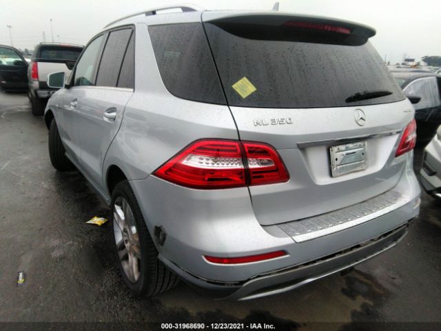 Photo 2 VIN: 4JGDA5HB8EA432205 - MERCEDES-BENZ M-CLASS 