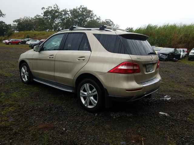 Photo 2 VIN: 4JGDA5HB9CA011915 - MERCEDES-BENZ ML 350 4MA 