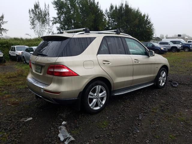 Photo 3 VIN: 4JGDA5HB9CA011915 - MERCEDES-BENZ ML 350 4MA 