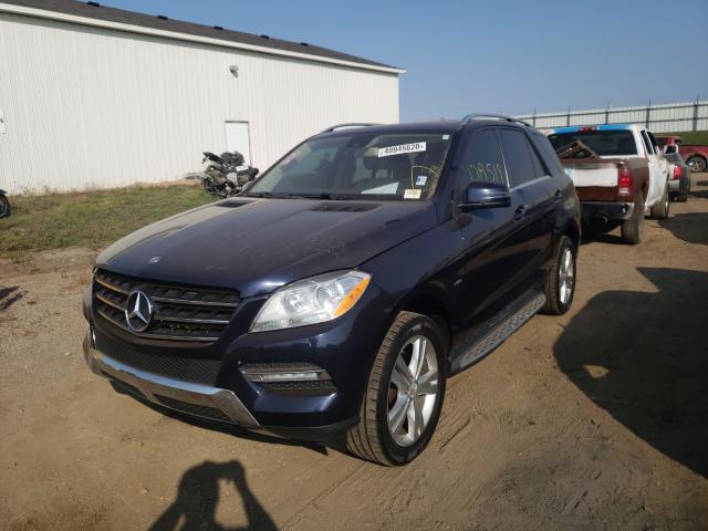 Photo 1 VIN: 4JGDA5HB9CA023255 - MERCEDES-BENZ ML 350 4MA 