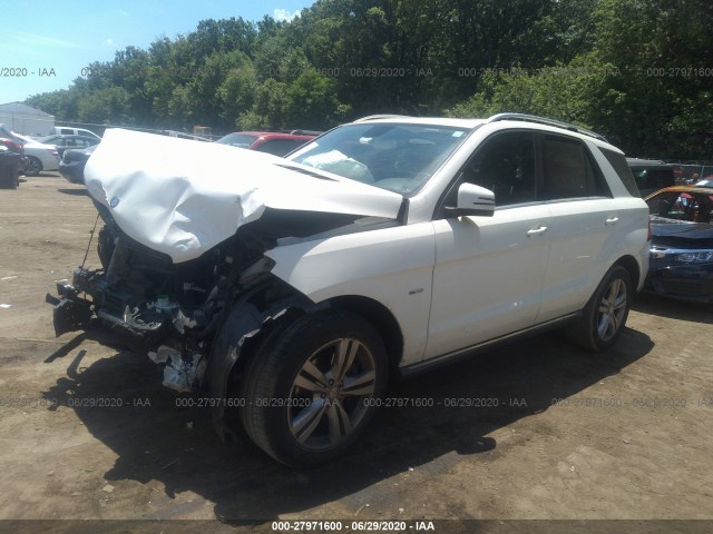 Photo 1 VIN: 4JGDA5HB9CA025037 - MERCEDES-BENZ M-CLASS 