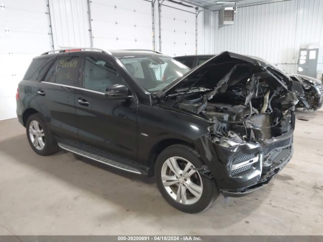 Photo 0 VIN: 4JGDA5HB9CA030545 - MERCEDES-BENZ ML 350 