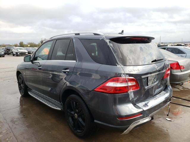 Photo 2 VIN: 4JGDA5HB9CA032506 - MERCEDES-BENZ ML 350 4MA 