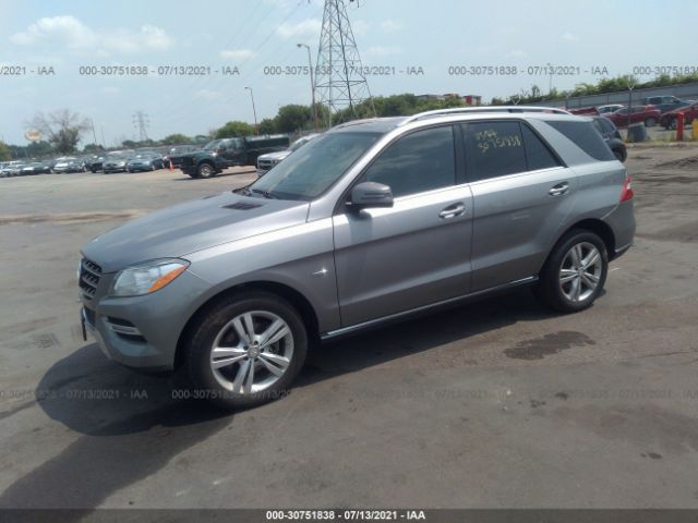 Photo 1 VIN: 4JGDA5HB9CA032666 - MERCEDES-BENZ M-CLASS 