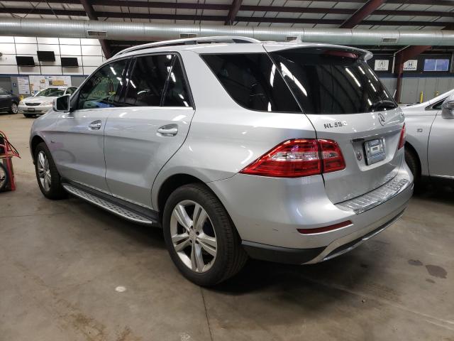 Photo 2 VIN: 4JGDA5HB9CA036331 - MERCEDES-BENZ ML 350 4MA 