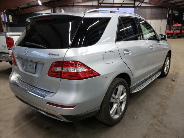 Photo 3 VIN: 4JGDA5HB9CA036331 - MERCEDES-BENZ ML 350 4MA 