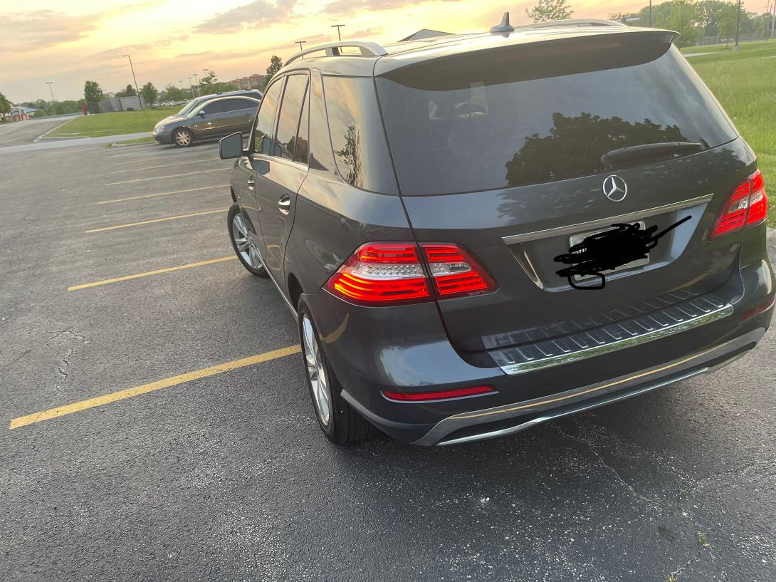 Photo 2 VIN: 4JGDA5HB9CA040217 - MERCEDES-BENZ ML 350 4MA 